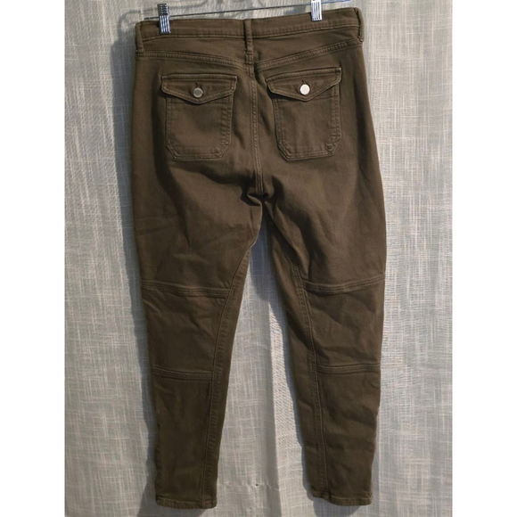 Women's Banana Republic Pants, Size 29 Brown zipper ankles - Picture 6 of 6